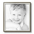 thumbnail image 2 of ArtToFrames 11x12" Silver with Stained Grey Picture Frame, Silver Wood Poster Frame, with Regular Glass and 2 (FBPL-4767), 2 of 7