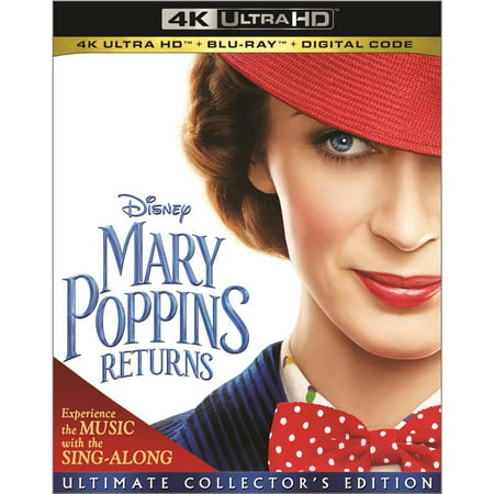 Mary Poppins Returns (4K UHD + Blu-ray + DVD)