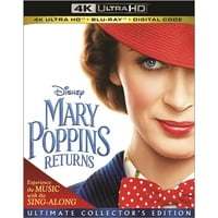 Mary Poppins Returns (4K UHD + Blu-ray + DVD)