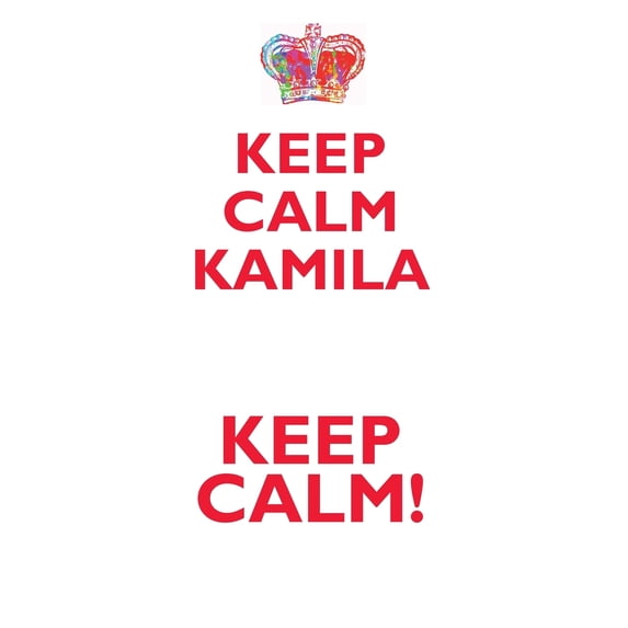 KEEP CALM KAMILA! AFFIRMATIONS WORKBOOK Positive Affirmations Workbook Includes : Mentoring Questions, Guidance, Supporting You