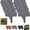 Gray edging for landscaping, variant on Imitation Stone Garden Fence No Dig Landscape Edging Faux Stone Garden Border Plastic Pound in Edging for Landscaping Flower Beds Yard Decorative Artificial Rock Edgers Bricks (10, Red)