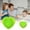 Green, variant on XiYing Silicone Heart Shaped Baking Molds, 7Cm Non-Stick Food Grade Molds for Cupcakes Chocolate Candy Jelly Ice Cubes, Oven Microwave Safe, 1-Pack