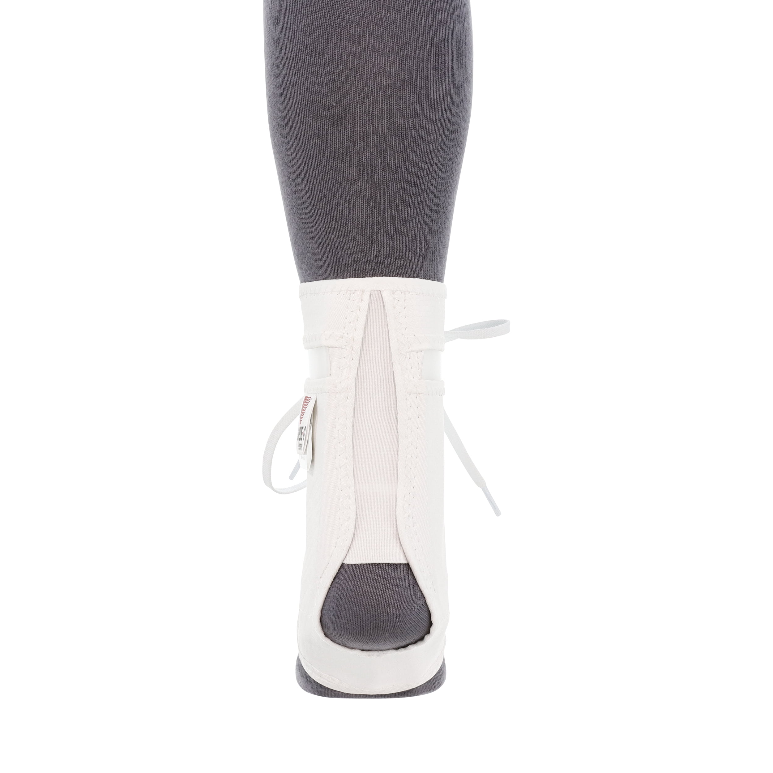Swede-O Ankle Lok Reinforced Laced Ankle Brace for Sports, White, XLarge