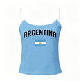 thumbnail image 6 of Rvusndi 2026 USA Tank Top Women USA Soccer Shirt Spaghetti Strap Tank Top 4th of July Sleeveless Patriotic Printed Summer Vest Tops Basic T Shirts for Beach Daily Wear, 6 of 6