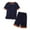 Navy., variant on Akafmk Men's Short Sleeve Pajama Sets,Cotton Pajamas for Men Set,Short Sleeve Sleep Tee and Sleepwear Shorts 2 Piece Loungewear Set Soft Comfy Nightwear