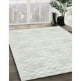 thumbnail image 2 of Ahgly Company Indoor Square Contemporary Platinum Gray Abstract Area Rugs, 5' Square, 2 of 6