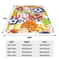 thumbnail image 3 of Vsdgher Balls Ultra-Soft Micro flannel Blanket Throw Blankets for Couch Sofa, Bed (4 sizes)-50"x40", 3 of 7