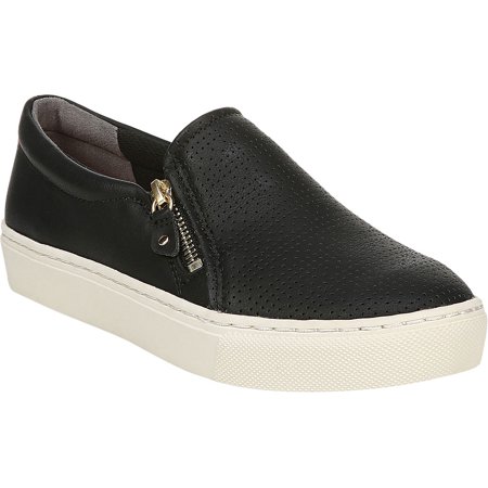 Women's Dr. Scholl's No Chill Slip On Sneaker Black Perforated Polyurethane 9.5 M