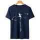 thumbnail image 5 of Blusa suelta de manga corta con cuello redondo y estampado a la moda para mujer Pompotops hfajkhk129345, 5 of 5
