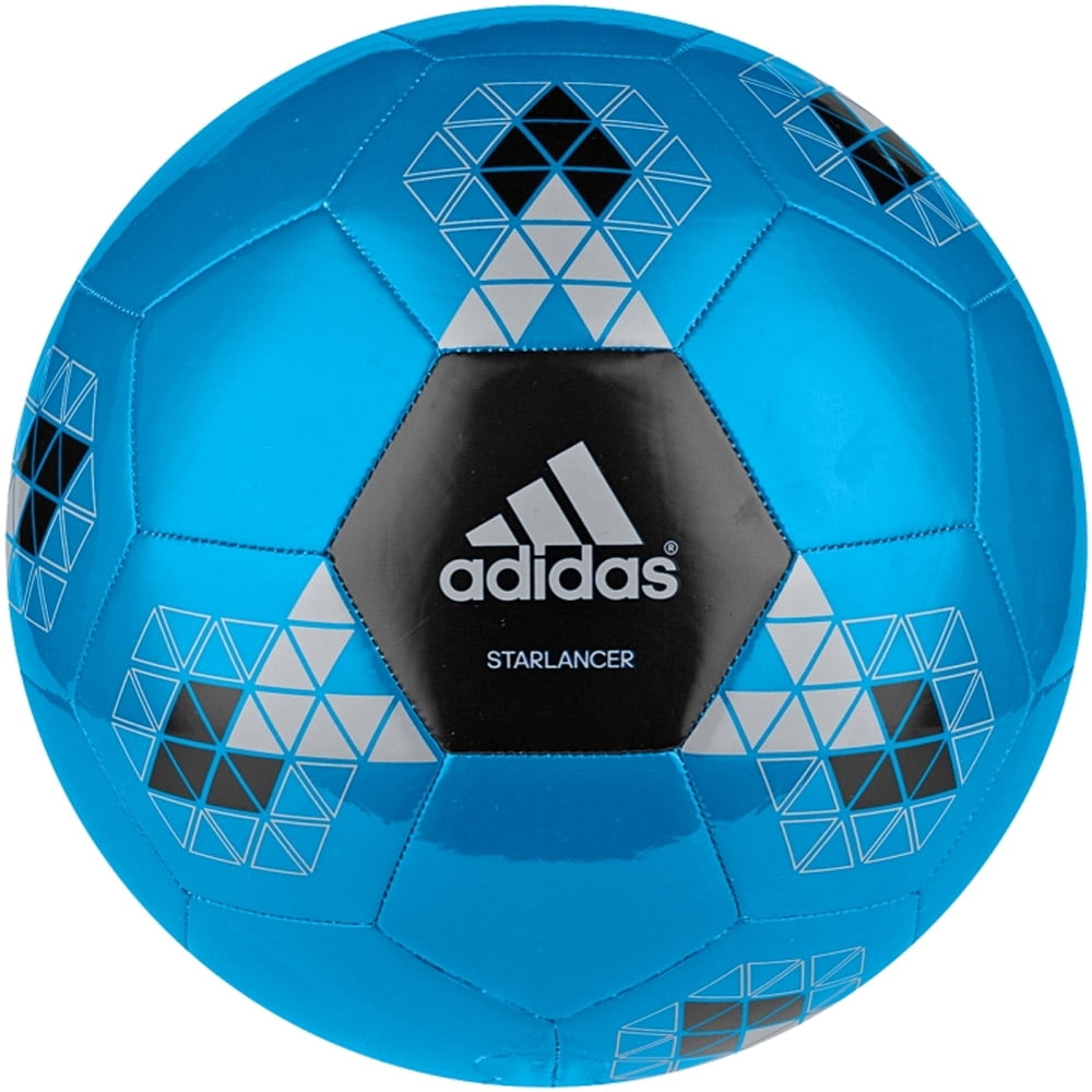 blue adidas ball