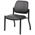 thumbnail image 5 of Boss Office Products Antimicrobial Armless Guest Chair, 300 lb. Weight Capacity, 5 of 8