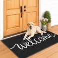 thumbnail image 3 of iOhouze Front Door Mat Outdoor Doormat Non-Slip Welcome Mat DoorMat for Entrance, Easy Clean Indoor Floor Mat for Garage Yard Patio High Traffic Areas Outside Rug for Home 71"x47", 3 of 8