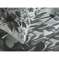 thumbnail image 2 of Ambesonne Grey Quilted Bedspread Set 3 Pcs, Farmhouse Botany Muted Floral, Queen Size, Dark Eggshell Pearl, 2 of 4