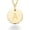yellow-gold-plated-silver, variant on Miabella 925 Sterling Silver or 18K Yellow Gold Over Silver Round Initial Pendant Necklace for Women 18 to 20 Inch Chain, Dainty Letter Necklace Made in Italy (C, sterling silver)