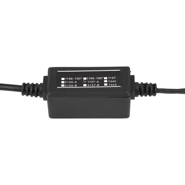 3157 Resistencias de Carga LED Enchufe y Juego Arnés Antiparpadeo Adaptador de decodificador LED parpadeo Intermitente Error Cancelar Reemplazo del decodífico de Resistencia de