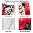 thumbnail image 4 of luoweisi Men's Beach Shorts Quick Dry Swim Trunks with Mesh Lining Rose and Leopard 2XL, 4 of 5