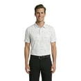 thumbnail image 2 of Birdie Bound Men's and Big Men's Splatter Print Polo Golf Shirt, Sizes S-3XL, 2 of 6