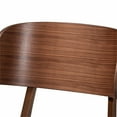 thumbnail image 5 of Bowery Hill Beige and Brown Finished Wood 2-Piece Dining Chair Set, 5 of 7