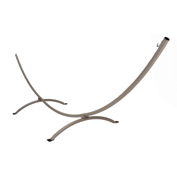 Steel Arc Hammock Stand - Taupe
