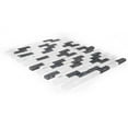 thumbnail image 2 of The Tile Life Victory Mixed Brick 12x12 Black/ White Glass Backsplash Wall - 1 Sheet (1 Sq. ft.), 2 of 3