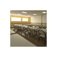 thumbnail image 7 of Pemberly Row 24"W x 48"D H.D. Plastic Blow-Molded Folding Table in Gray Granite, 7 of 7