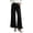 Black, variant on Wide Leg Jeans for Women Trendy Ruffle Hem Denim Pants Casual High Wasited Baggy Trousers with Pockets