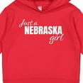 thumbnail image 3 of Inktastic Just a Nebraska Girl Born and Raised Toddler Hoodie, 3 of 4