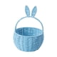 thumbnail image 5 of Cesta de almacenamiento tejida, cesta de comestibles, contenedor, cesta decorativa, cesta bonita hecha a mano Azul, 5 of 9