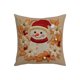 thumbnail image 2 of Funda de almohada navideña, decoración navideña, decoración de sofá, almohada de lino, sofá para el hogar, decoración navideña, funda de almohada, 2 of 5