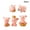 A+B+C+D+E#, variant on AYYUFE Cute Resin Money Lucky Pig Figurine Statue DIY Miniature Garden Table Ornament