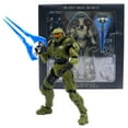 thumbnail image 2 of Halo 4 Master Chief Green Spartan Action Figure Toy Fans Collection Model Ornament Decoration Gift, 2 of 5