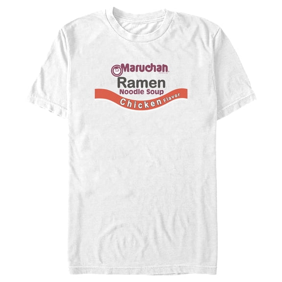 Men's Maruchan Chicken Flavor Label  Graphic Tee White Medium