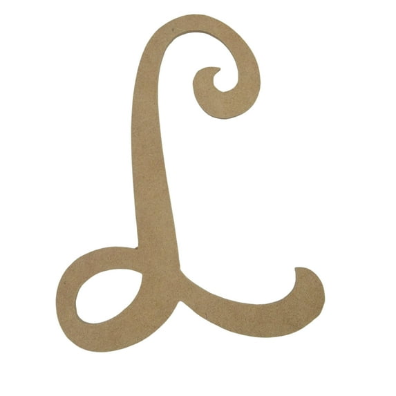 Wooden Letter Unfinished, Happy Days Font, Craft Cutout