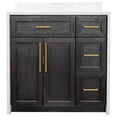 thumbnail image 5 of Palisade 36" Bathroom Vanity with Dark Oak Cabinet and Engineered Marble Top, 5 of 5