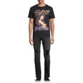 thumbnail image 2 of Selena Men's & Big Men's Airbrush Short Sleeve Graphic Tee, 2 of 6