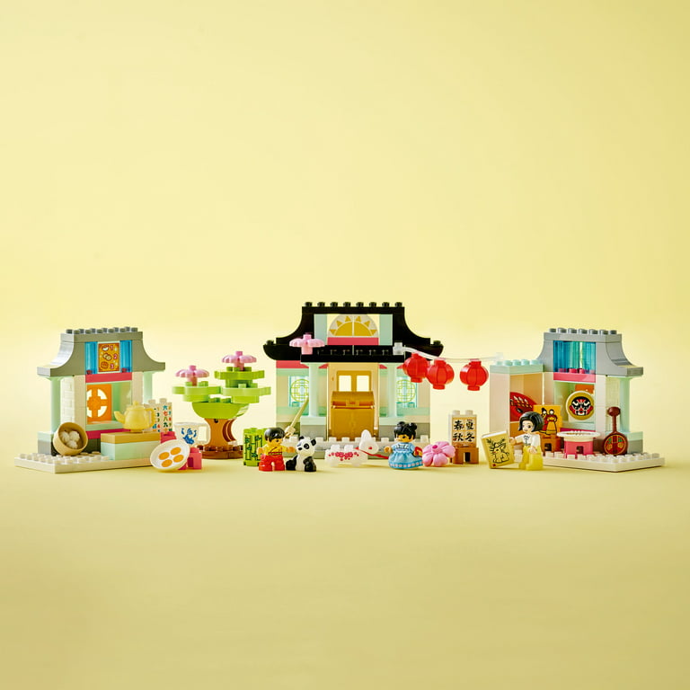 LEGO Duplo Ma ville 10411 Découvrir la culture chinoise, Jouet Éducatif,  avec Figurine Panda, et Briques pas cher 