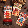thumbnail image 3 of Maoww 6pcs Red Envelopes Spring Festival Chinese New Year Packet Money Greetings Paper Cute Pouch Envelope Packing Cartoon Lucky NO3, 3 of 9