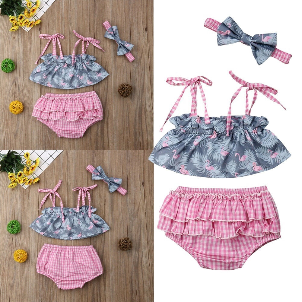 baby girl flamingo outfit