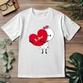 thumbnail image 3 of Playera Blanca Camiseta Unisex Estampada Te Amo, 3 of 4