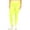Neon Yellow, variant on Women's Plus Size Casual Tie Dye and Solid Color Elastic Band Waist Active Leggings Pants S-3XL