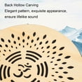 thumbnail image 4 of 12 Inch Stream Drum, Water Sound Drum Colorful Braided Band Percussion Instrument Versatile Usage Double Hand Use  for Concert Camping Picnic, 4 of 7