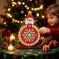 thumbnail image 6 of Hogarize Christmas Advent Calendar DIY Diamond Painting Desktop Calendar Ornament, 6 of 9