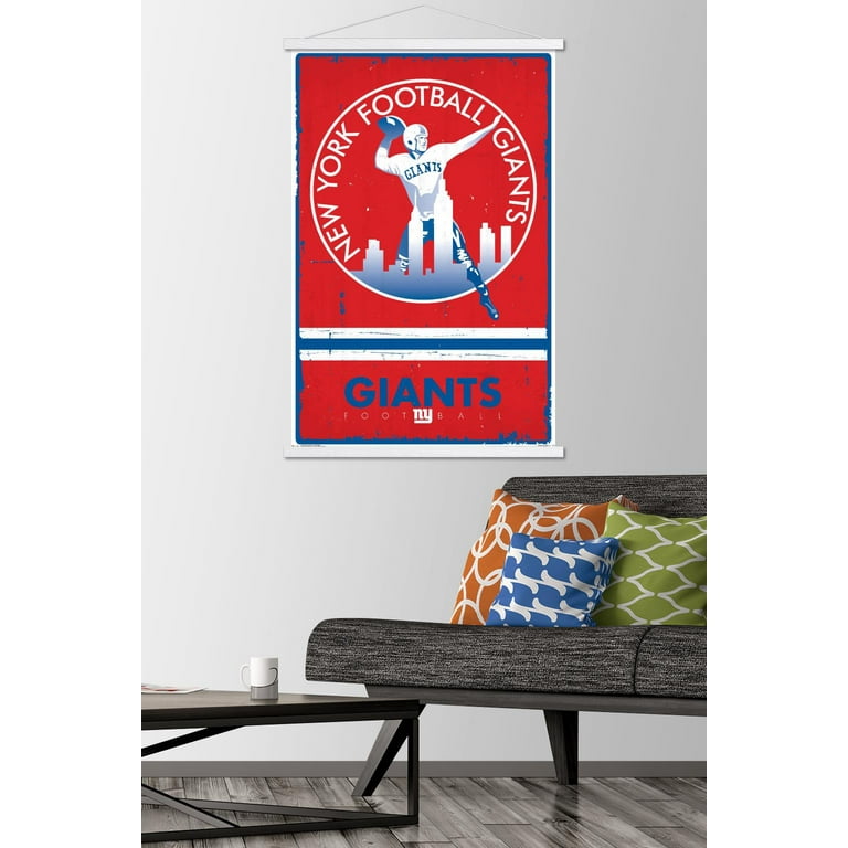 New York Giants Stadium Panoramic Poster - 40x13.5 Inch MetLife Stadium Wall Art