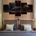 thumbnail image 4 of TISHIRON 5PCS Framed Canvas Wall Art Set,60"x32" Military Handgun Canvas Art Decor, 4 of 7