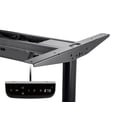 thumbnail image 5 of Monoprice Height Adjustable Sit-Stand Riser Table Desk Frame - Black With Electric Dual Motor, Compatible With Desktops From 43in-87in Wide, 5 of 6