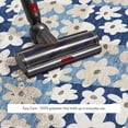 thumbnail image 5 of Addison Rugs Mayfield Premium Machine Washable Transitional Floral Blue Round Rug, 8' x 8', 5 of 8