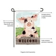 thumbnail image 2 of Spotted Pig Garden Suede Flag, 2 of 6