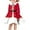 Christmas Santa ELF Costume, variant on FKELYI Christmas Snowman Long Sleeve Dress Size 7-8 T Comfortable Kids Swing Twirl Skater Dress Leisure Hoilday Dresses for Girls,Christmas Gift