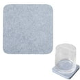 thumbnail image 2 of 1 Pcs Absorbent Diatomite Drink Coasters,Absorbent Square Coasters,3.14X3.14 Inch Quick-Dry Drink Cup Mat,Reusable Diatomaceous Cup Mat For Table Countertop Home Decor, Coffee Table Decor,Gray, 2 of 9