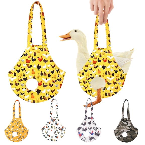 BESEW7 Pet Chicken Out Bag Travel Carrier Tote for Small Animals, Soft Shoulder Tote for Small Breed Outdoor Trip Farm Use A